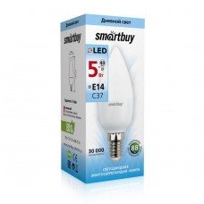 Светодиодная лампа Smartbuy SBL-C37-05-40K-E14