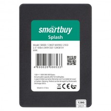 Накопитель SSD SATA III SmartBuy Splash 128GB SBSSD-128GT-MX902-25S3