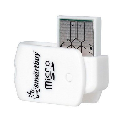 Картридер MicroSD SmartBuy SBR-706-W белый