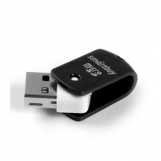 Картридер MicroSD SmartBuy SBR-706-K черный