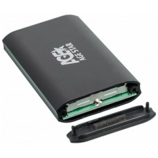 Внешний корпус для HDD AgeStar 3UBMS1 mSATA USB 3.0 пластик/алюминий черный