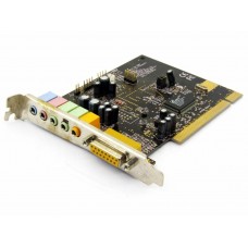 Звуковая карта 5.1ch PCI, SC3000, чип-CEDX CMI8738/PCI, +Game-порт, чёр.